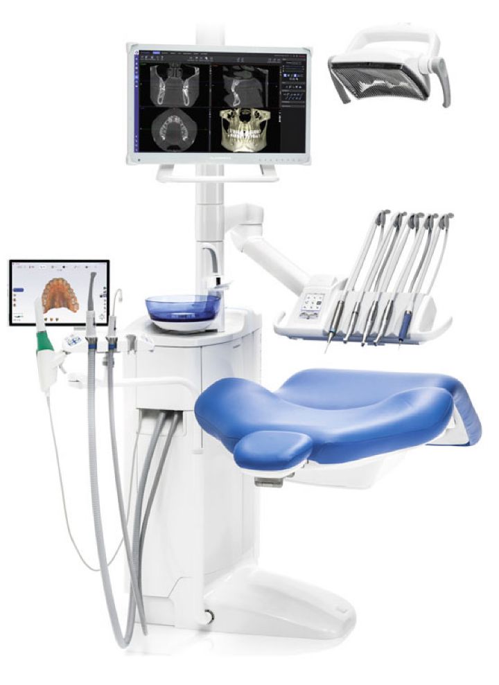 Tandlægestol, klinikstol, patientstol eller behandlingsstol